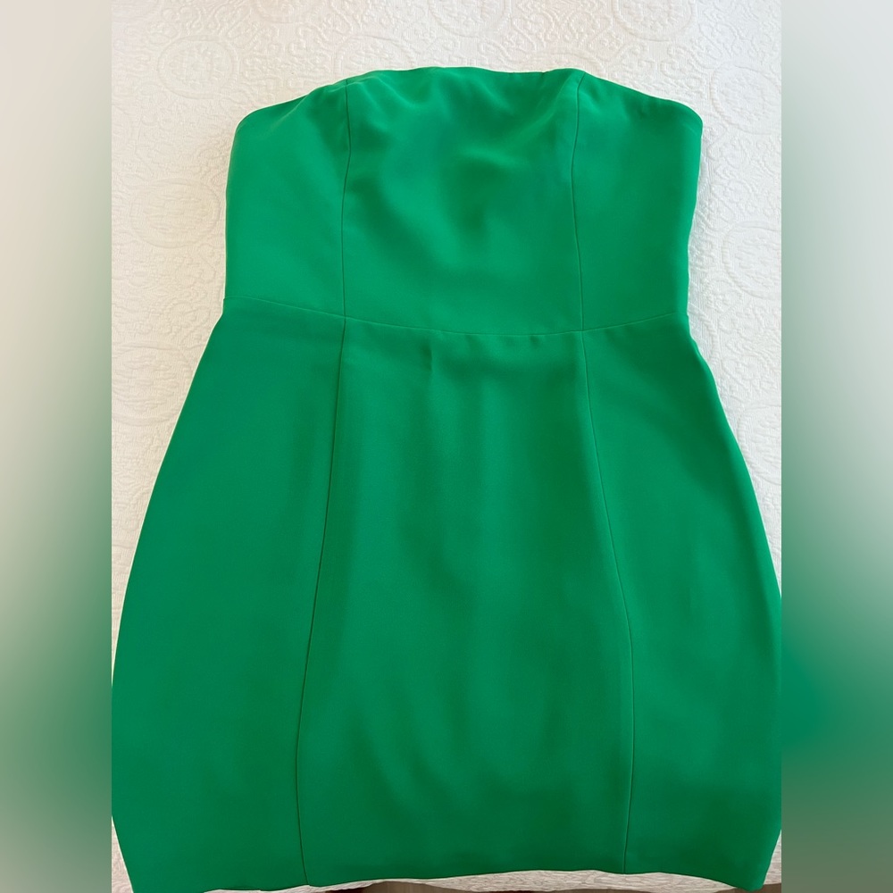 Green Amanda Uprichard Mini Dress